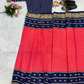 Blue And Orange Color Ready To Wear Saree In Gilbert