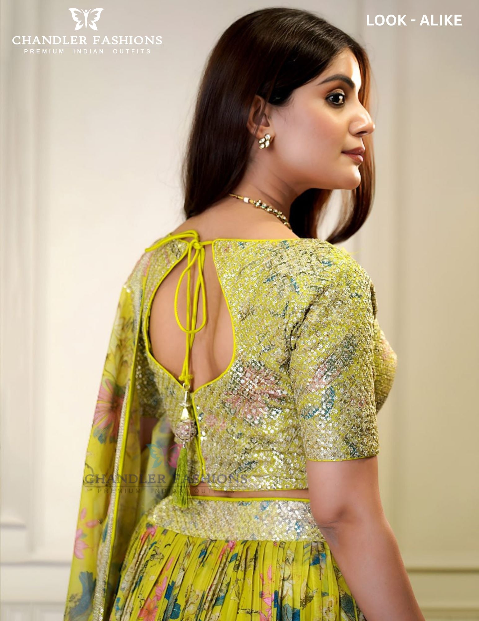 Yellow Color With Embroidery And Sequins Work In Flagstaff