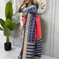 Blue And Orange Color Mysore Silk Ready To Wear Saree In USA