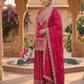 Pink Color Chinon Silk With Embroidery Work Sharara Suit In USA