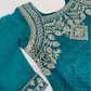 Green Sharara Suit Embroidery Work In Tempe