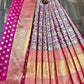Silk Lehenga Choli With Banarasi Silk Dupatta in USA