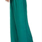 Charming Rama Green Colored Rayon Palazzo Pant For Women