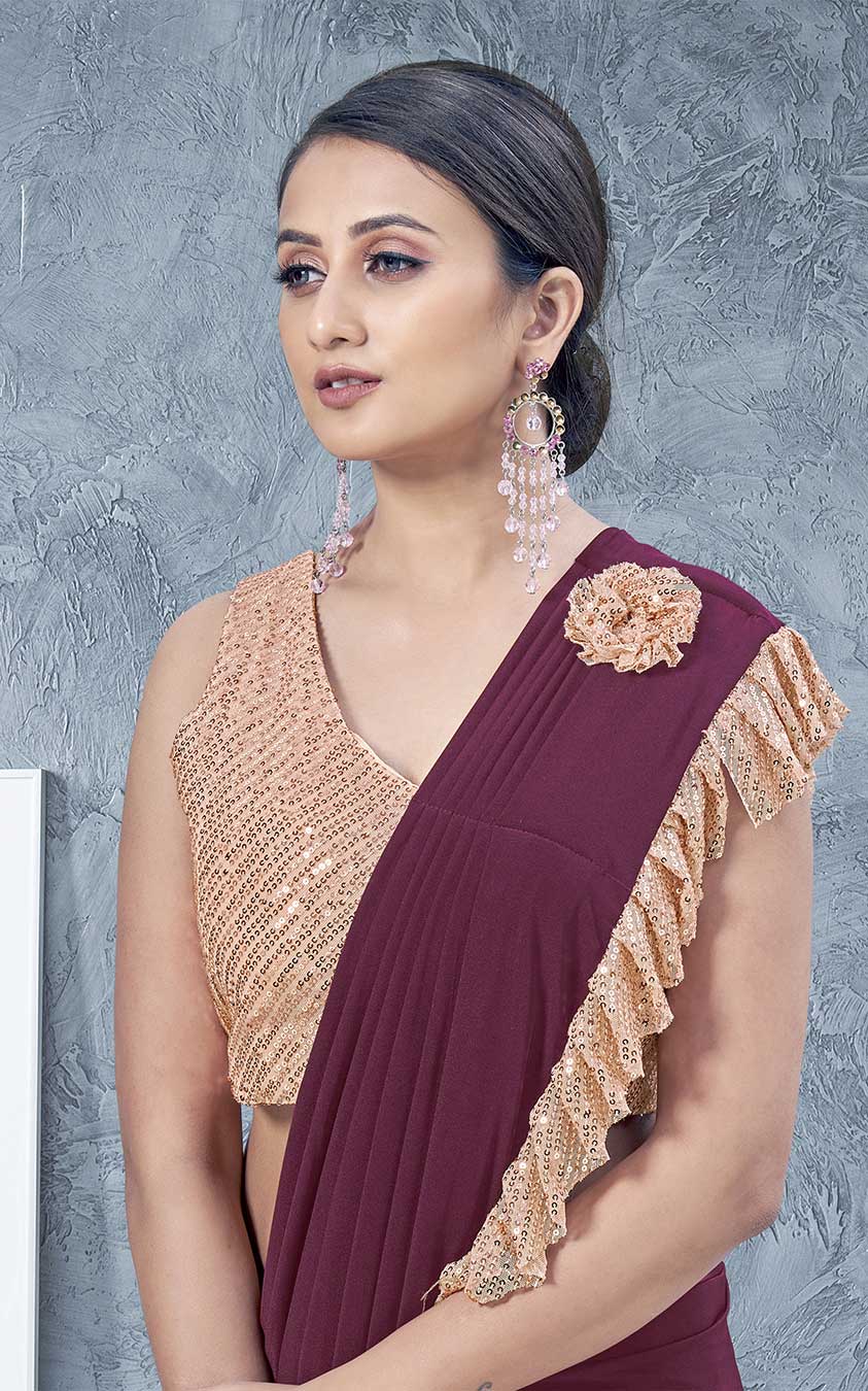 Party wear 2024 sarees near me