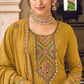  Embroidered Salwar Suit In Mustard Yellow Near Me