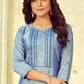 Blue Cotton Tapeta Kurti Near Me