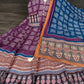 Digital Printed Vaishali Silk Gown With Muslin Silk Dupatta In Seligman