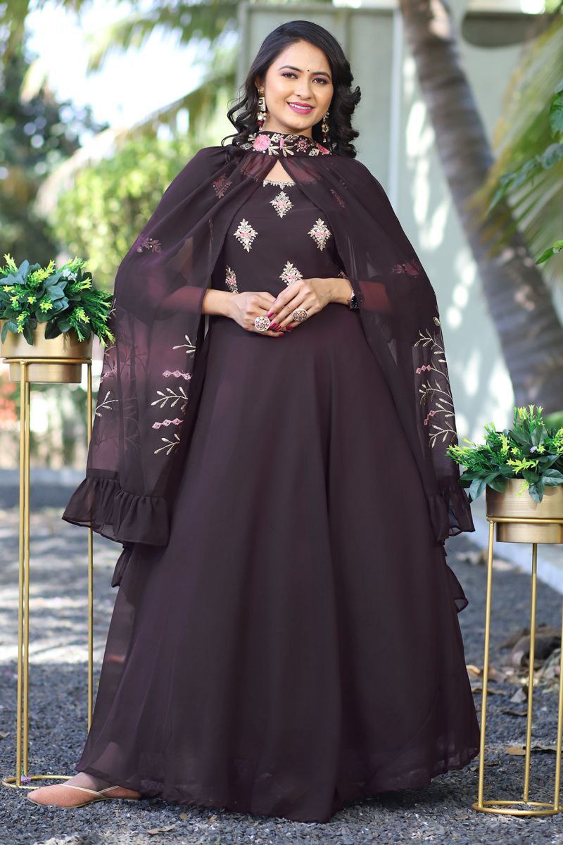 Latest Celebrity Style Designer 3 Style Gown  Near Me