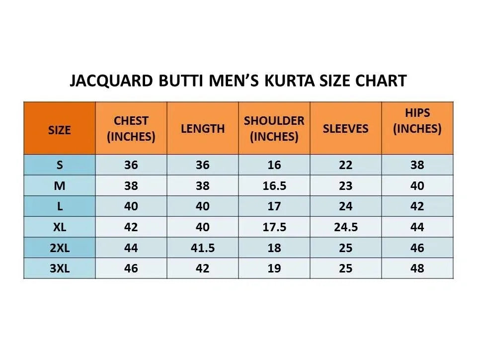 Designed Men's Pure Jacquard Cotton Silk Kurta Pajama Set In USA