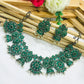 Ethnic Green Oxidized Silver Plated Necklace With Earrings Near Me