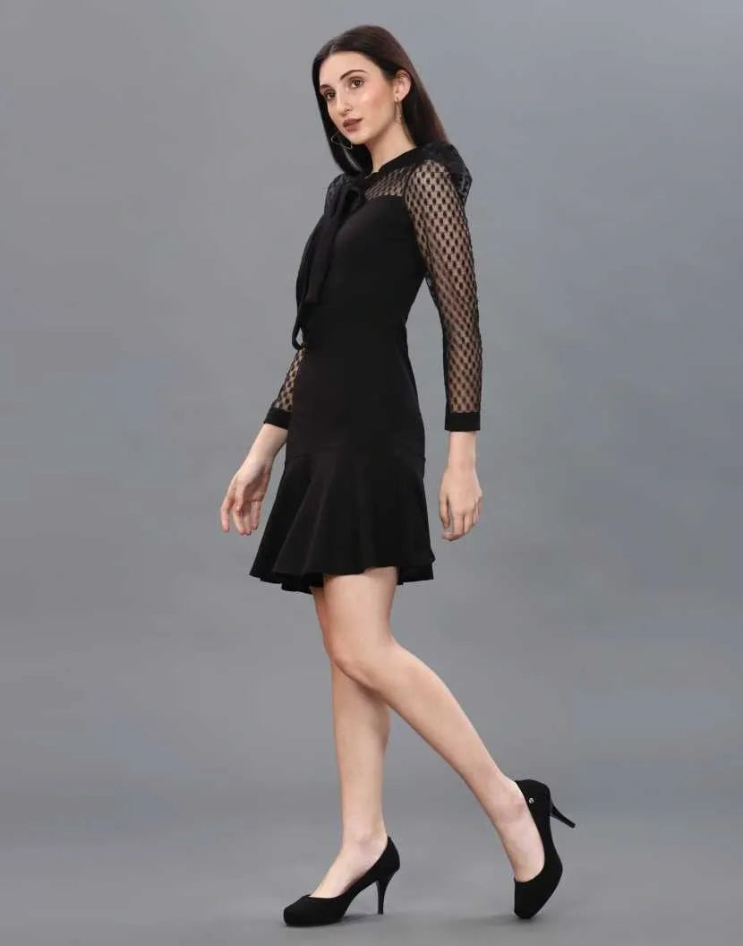 Lycra Dress in Black Dress In Chandler