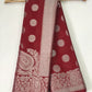 Maroon Color Traditional Silk Cotton Sarees In USA