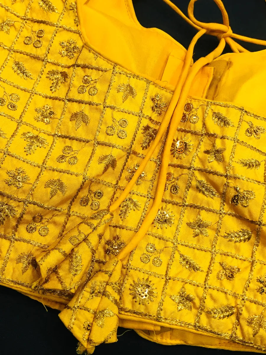 Embroidery Readymade Blouse In Thatcher