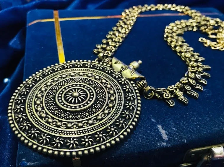 Chakra Pendant Long Chain Imitation Jewelry In USA