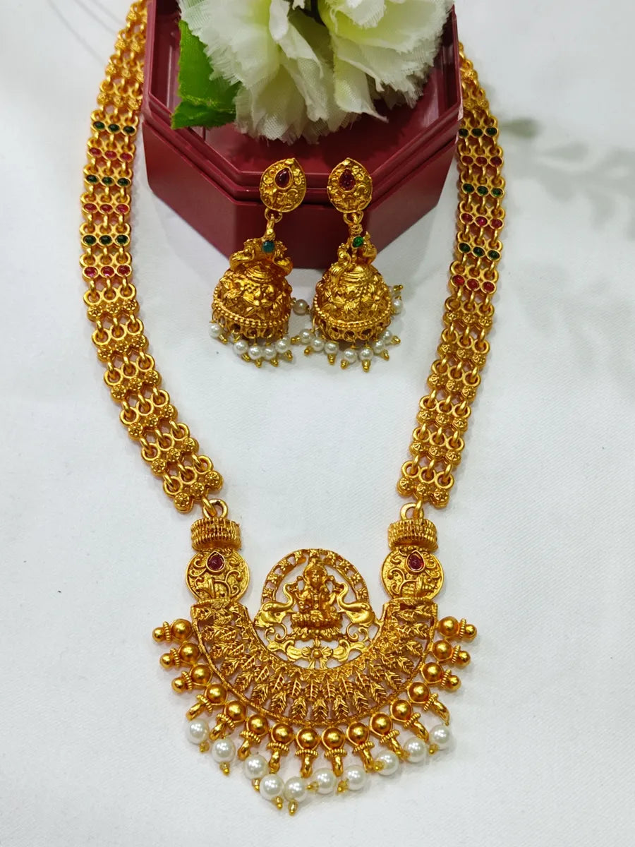  Antique Gold Traditional Jewelry Set In Sun City West