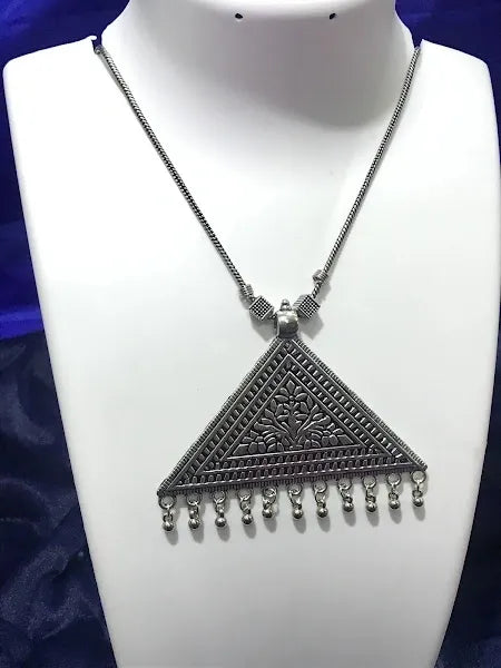 Elegant Oxidized Isis Necklace