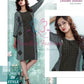Pretty Gray Colored Slub Rayon Kurti In USA