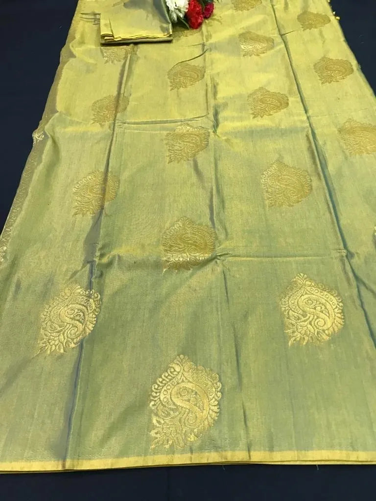 Two Tone Pure Kanjeevaram Silk Sarees in Flagstaff