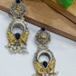 Antique Design Pearl Beaded Dangler Earrings In Prescott