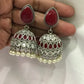 Jhumka Earrings With AD Stones Near Me